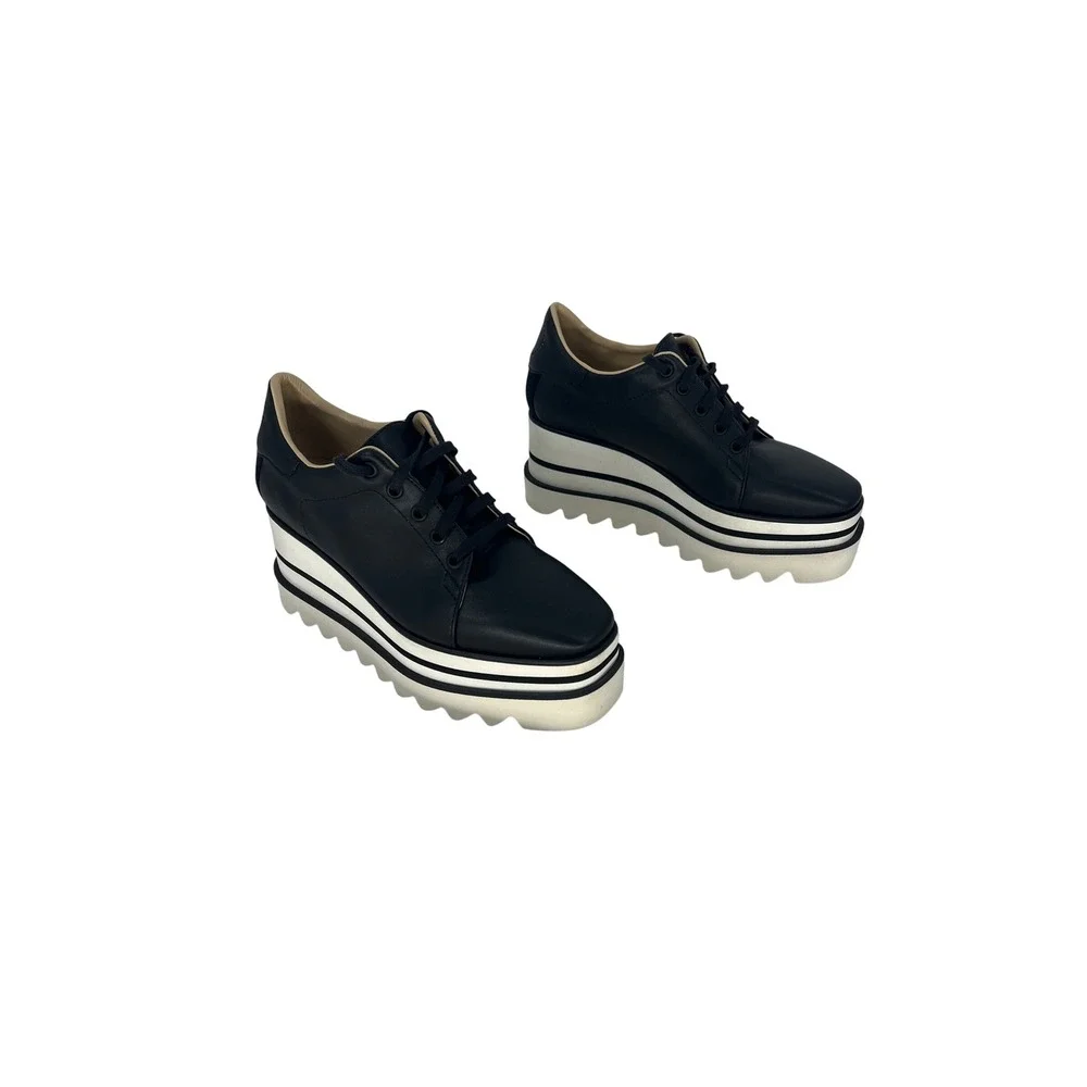 Stella McCartney Sneak-Elyse Platform Sneakers Black Size 36